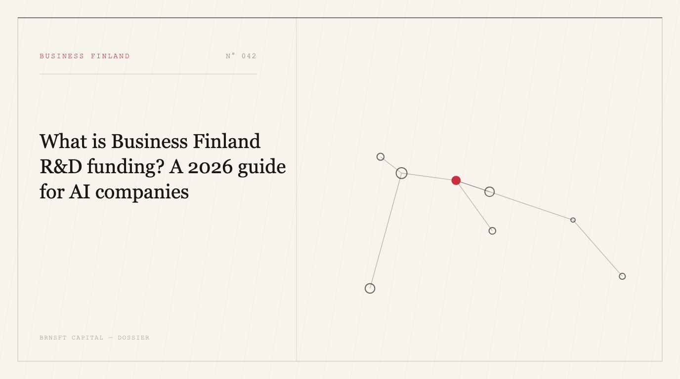 What is Business Finland R&D funding? A 2026 guide for AI companies