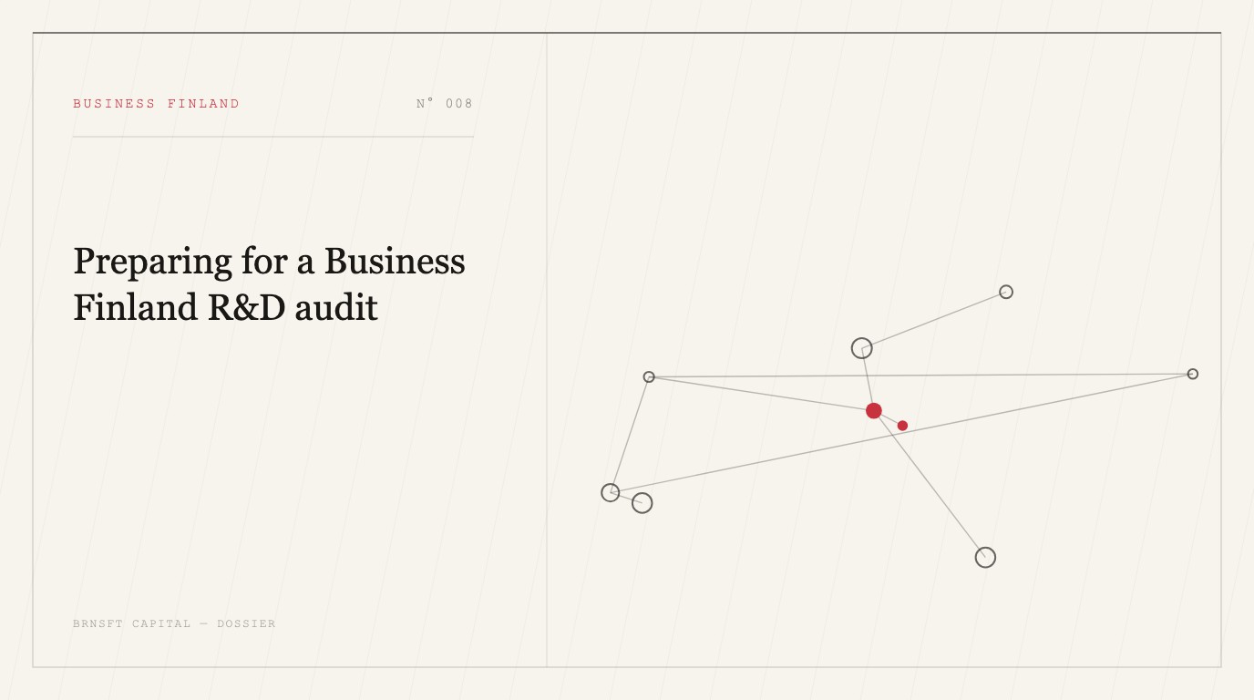 Preparing for a Business Finland R&D audit
